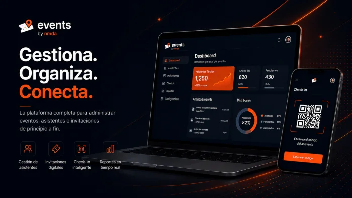 NMDA Events - Plataforma para eventos corporativos